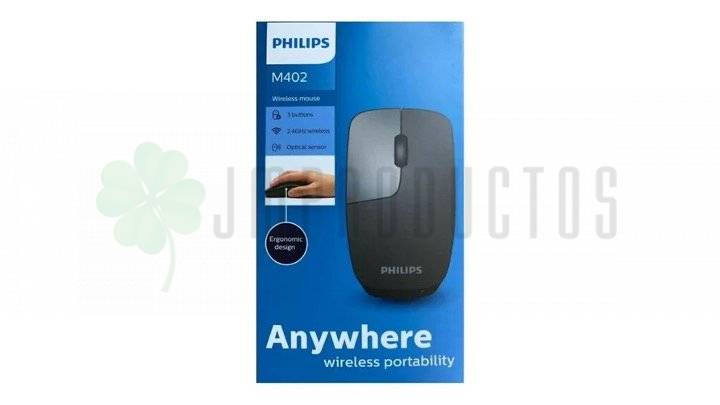 Mouse Inalámbrico Philips M402 Black - Imagen 3