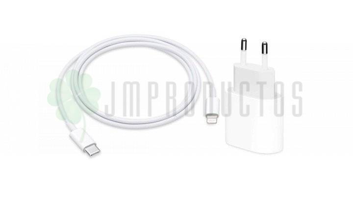 Cargador Para iPhone 20w Cable Usb-c A Lightning - Imagen 2