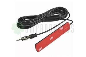 Antena Auto De Interior Radio Fm / Am Con Cable 3 Metros