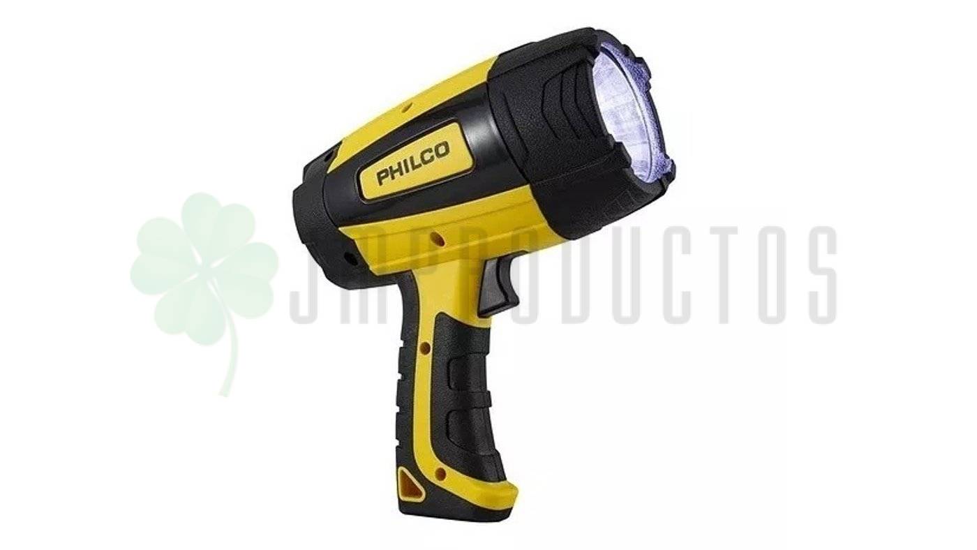 Linterna Foco 1 Led Hig Power Philco Recargable 300 Lumen