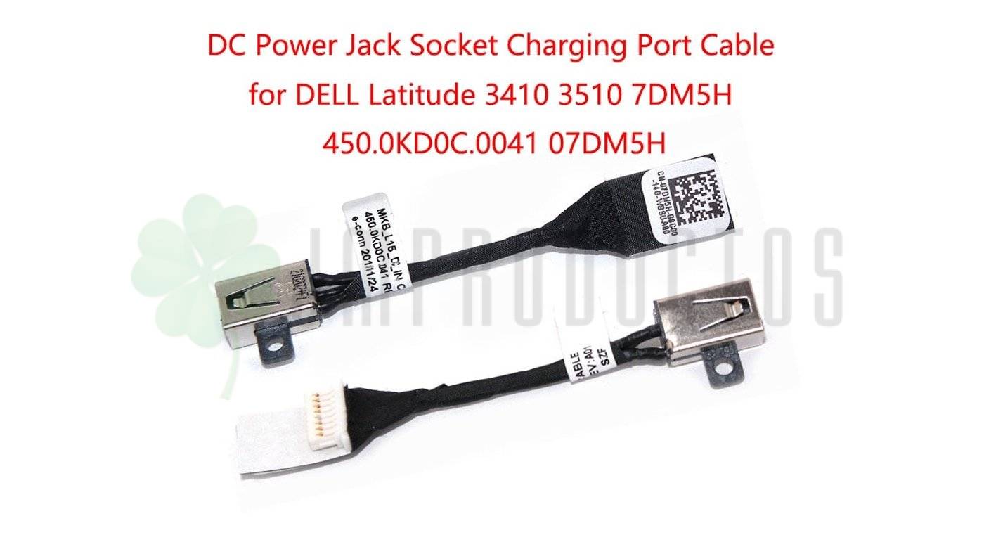 Jack Power Dell Latitude 3410 3510 P/n 7dm5h - Imagen 5