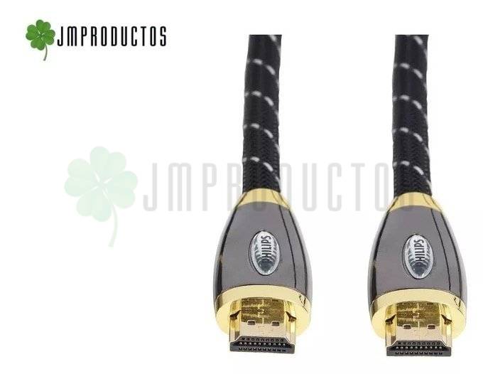 Cable Hdmi Blindado Philips 1.8 Mts Conector 24k - Imagen 2