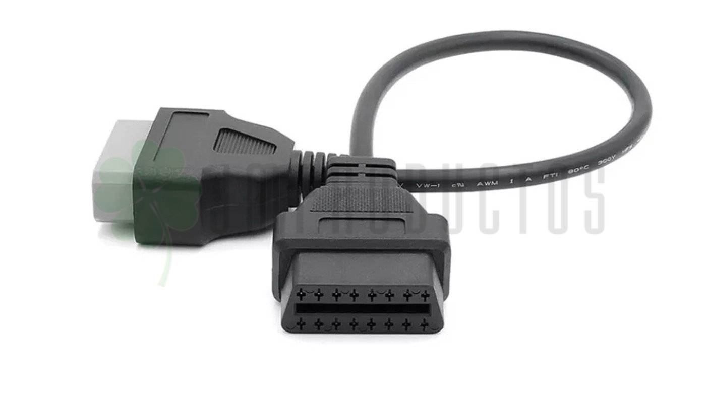 Conector Nissan Obd1 A Obd2 - 14 Pin A 16 Pin Scanner - Imagen 2