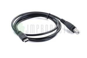 Cable Usb-c Para Impresora 1,8 Metros