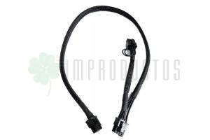 Cable Fuente Poder Psu 8 (7) Pin A 2 X 8 Pin (6+2) Con Malla
