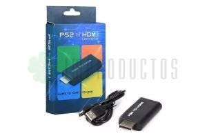 Adaptador Consola Ps2 A Hdmi + Jack 3.5mm Playstation 2 Hd
