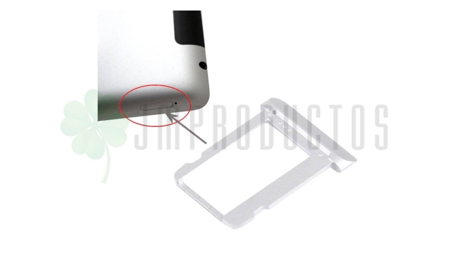 Bandeja Porta Nano Sim Compatible Con iPad 2ª 3ª 4ª - Imagen 2