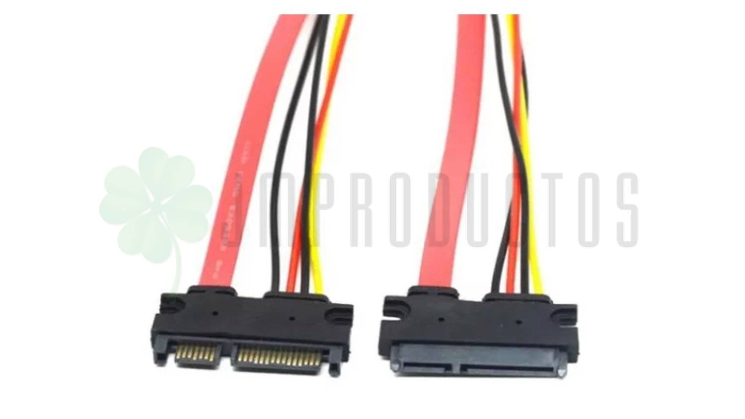 Cable Extension Sata 30cm Macho Hembra 7 + 15 Pin - Imagen 3