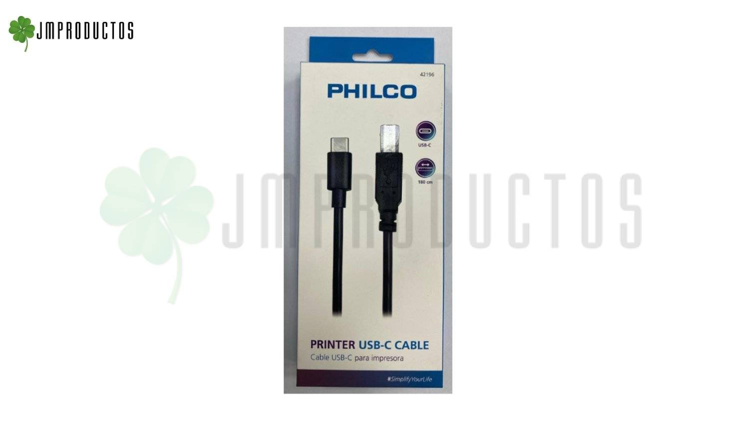 Cable Usb-c Para Impresora 1,8 Metros - Imagen 8