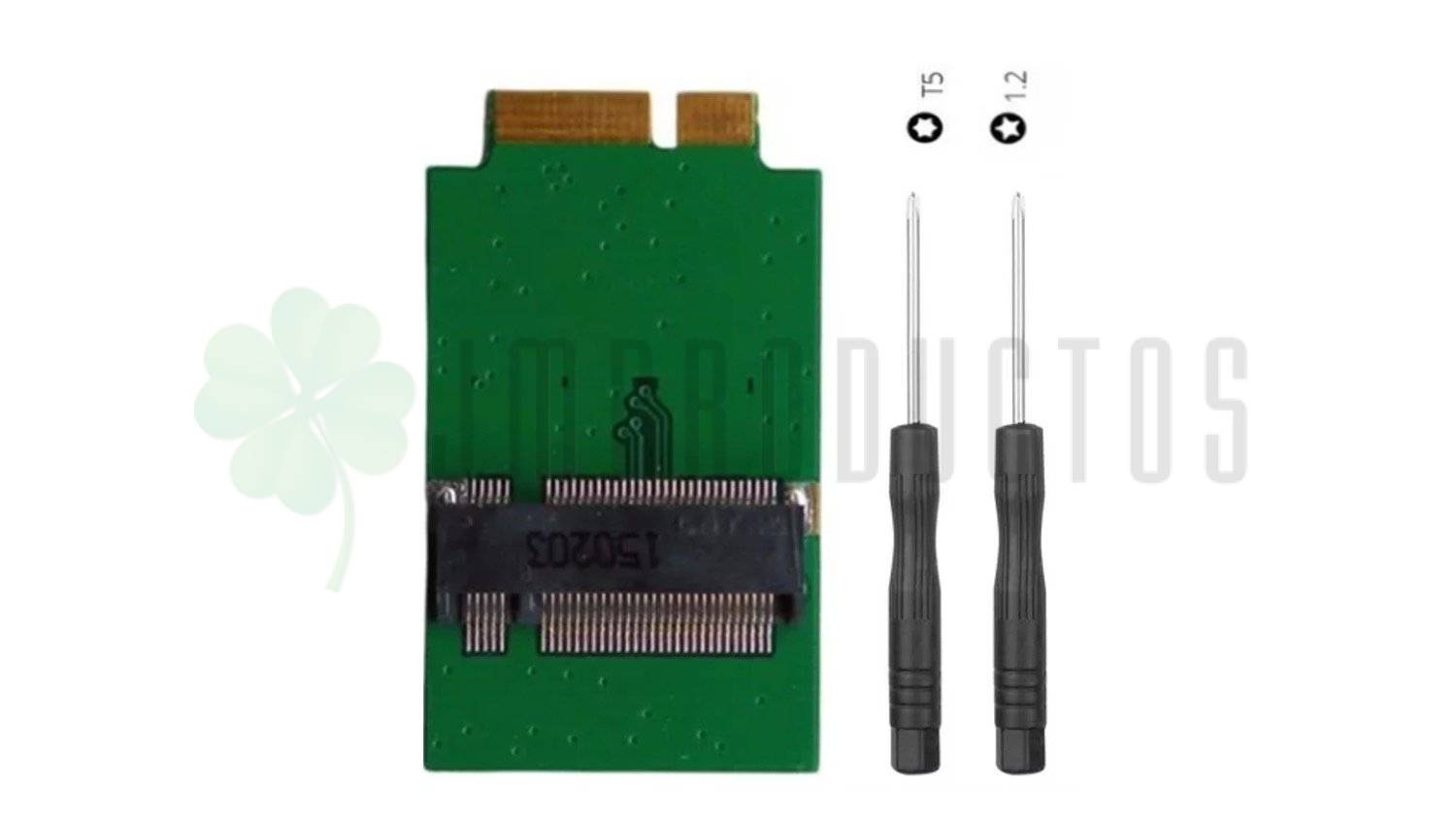 Adaptador Ssd M.2 Sata Para Macbook Air 2010 2011 + P5 T5