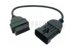 Conector Opel Obd1 A Obd2 10 Pin A 16 Pin