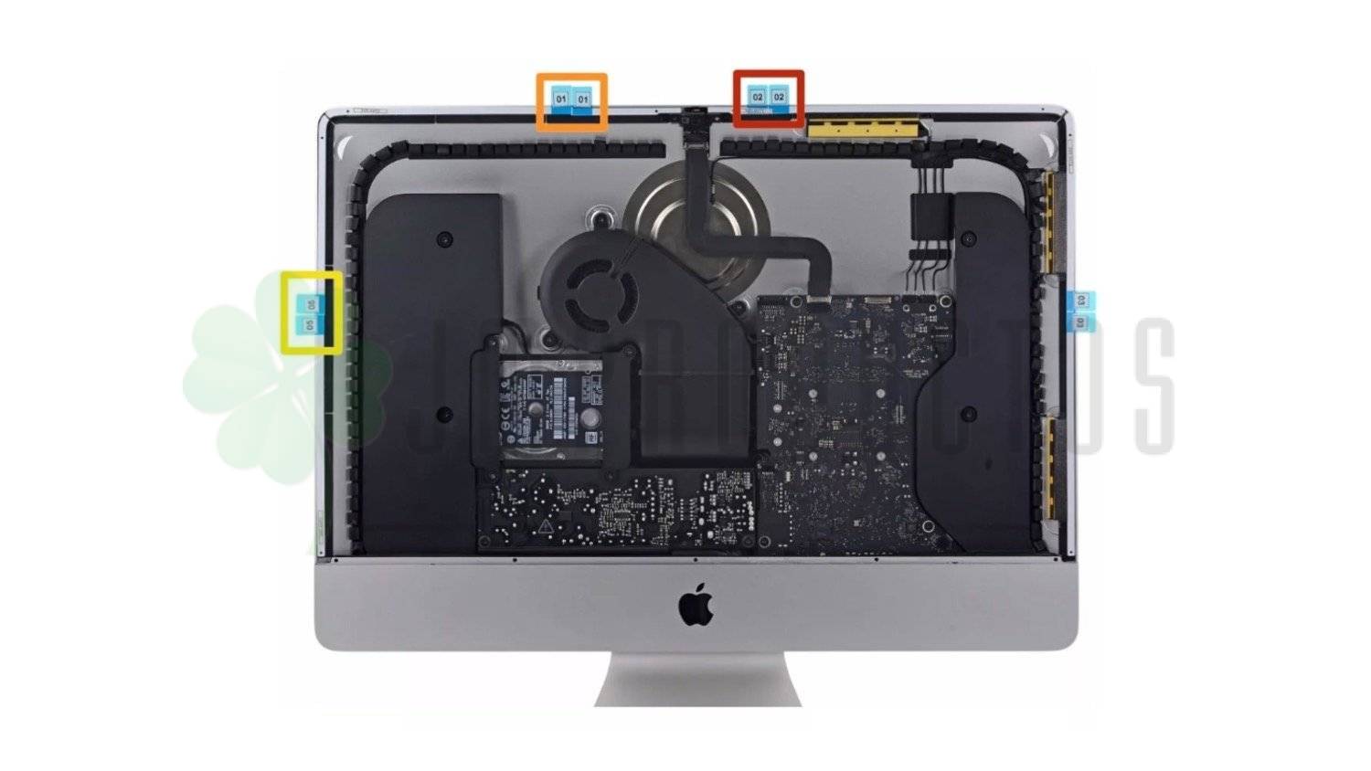 Autoadhesivos Pantalla iMac 27 A1419 2012-2019 + Herramienta - Imagen 4