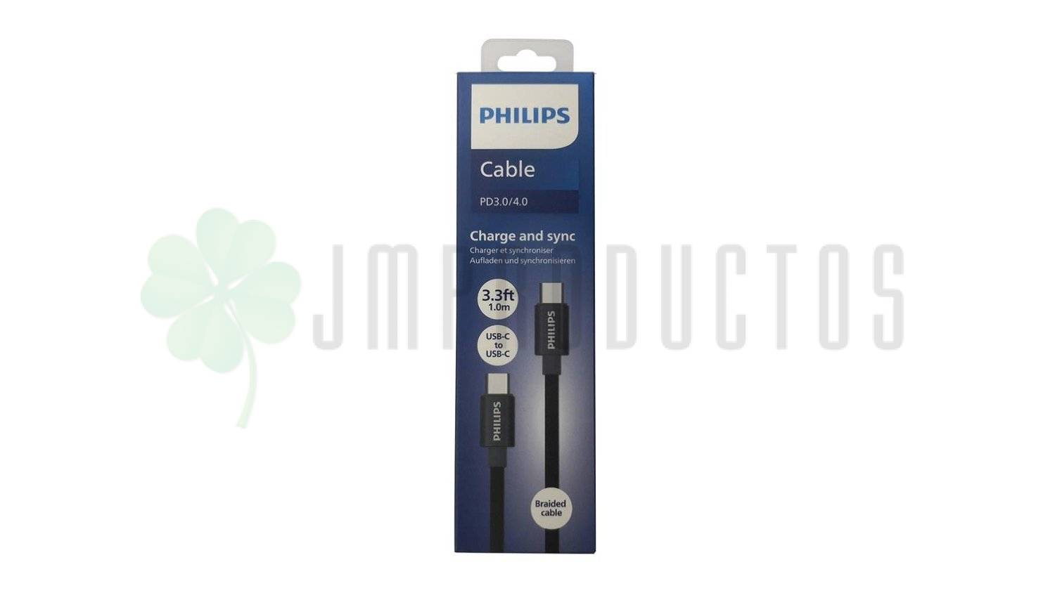 Cable De Carga Philips Usb-c A Usb-c
