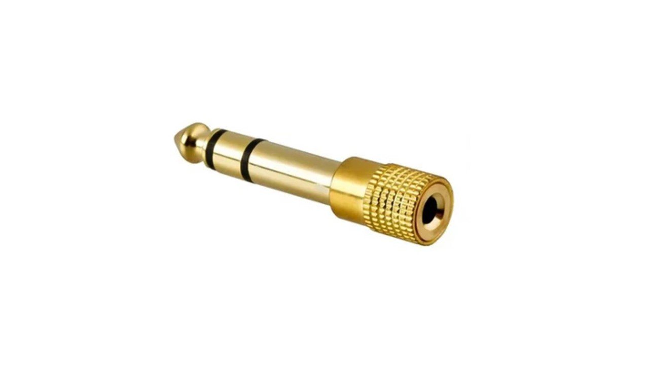 Adaptador Audio Plug 6.5 Macho Jack 3.5 Hembra X2 Und - Imagen 3