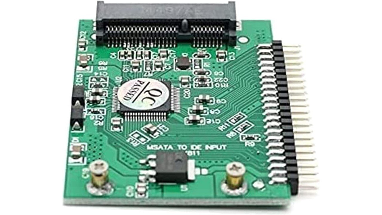Adaptador Msata A Ide 44 Pines Ssd Disco Notebook - Imagen 4