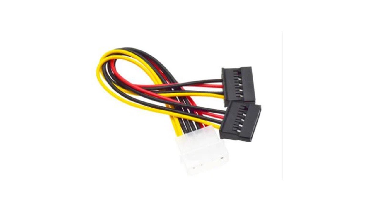 Cable Poder Doble Sata A Ide Molex - Imagen 2