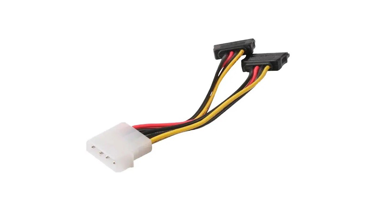 Cable Poder Doble Sata A Ide Molex - Imagen 3