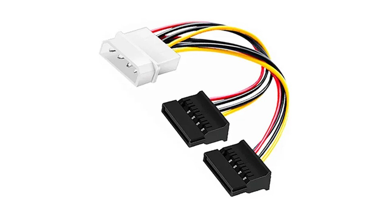 Cable Poder Doble Sata A Ide Molex - Imagen 4