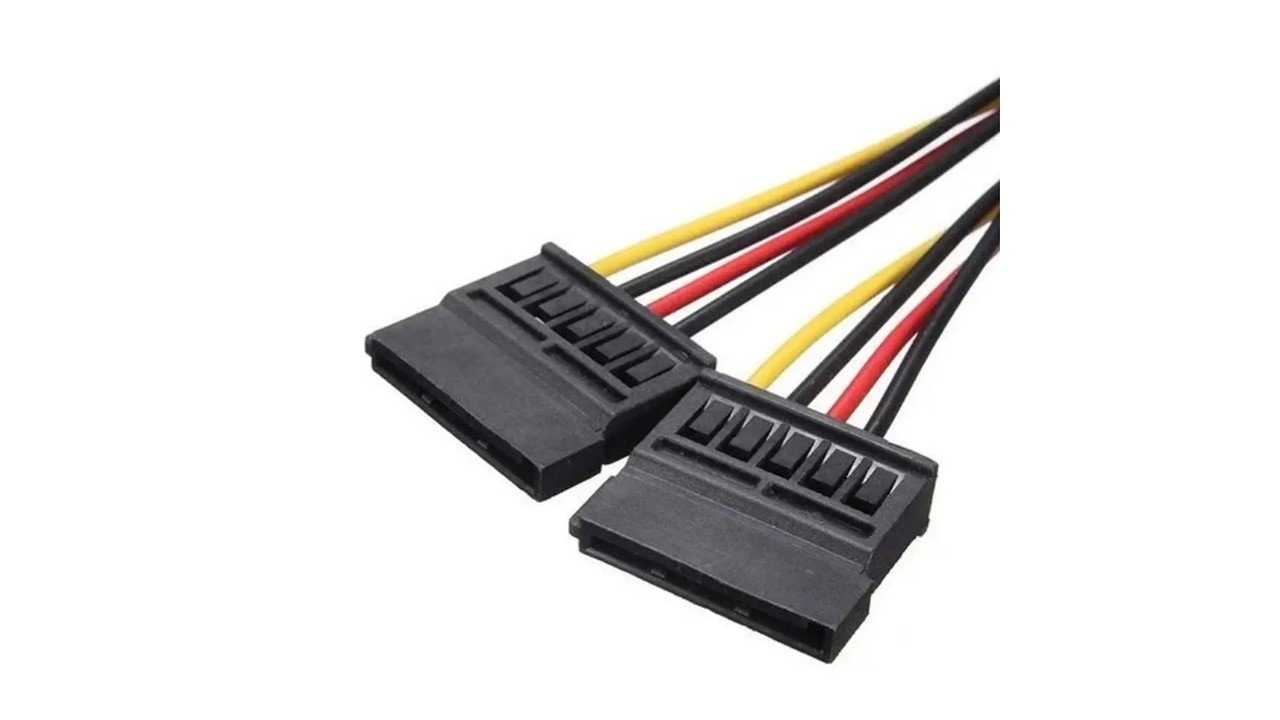 Cable Poder Doble Sata A Ide Molex - Imagen 6